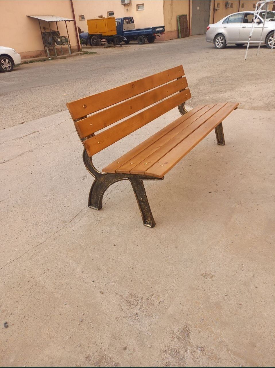 Скамейка чугунная