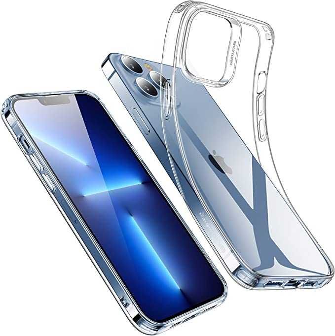 Husa compatibila cu Iphone 13 pro max, silicon, transparent