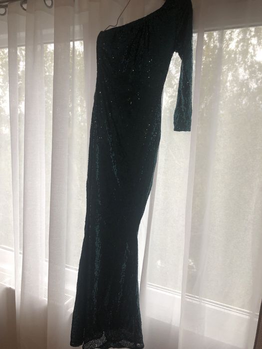 Rochie cu paiete, tip sirenă, XS