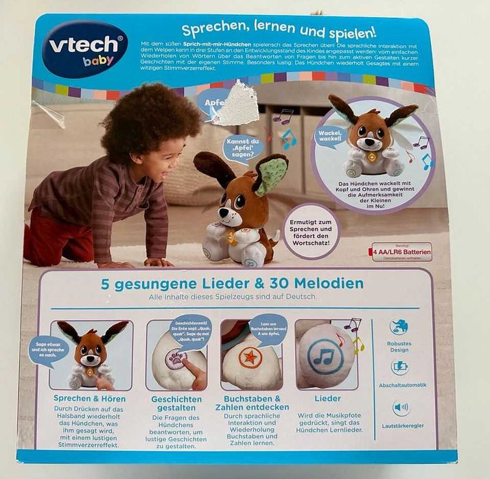 VTech Electronics Talk to Me Puppy. Интерактивна играчка