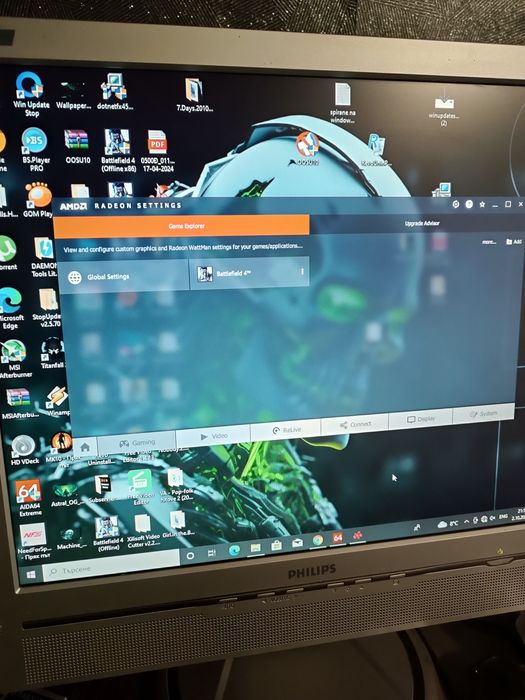 Видео карта Amd radeon rx red devil 550 rx 4gb