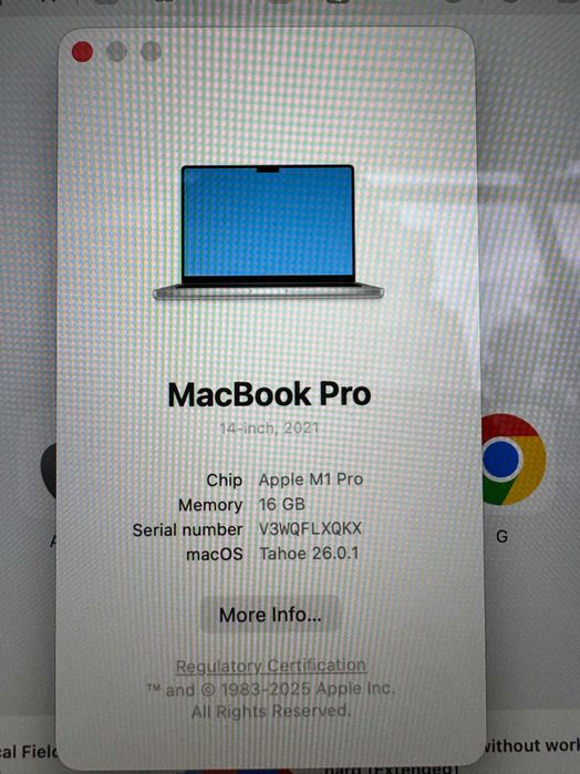 MacBook Pro 14″ (2021) — Apple M1 Pro, 16GB / 1TB SSD / 10-ядерный