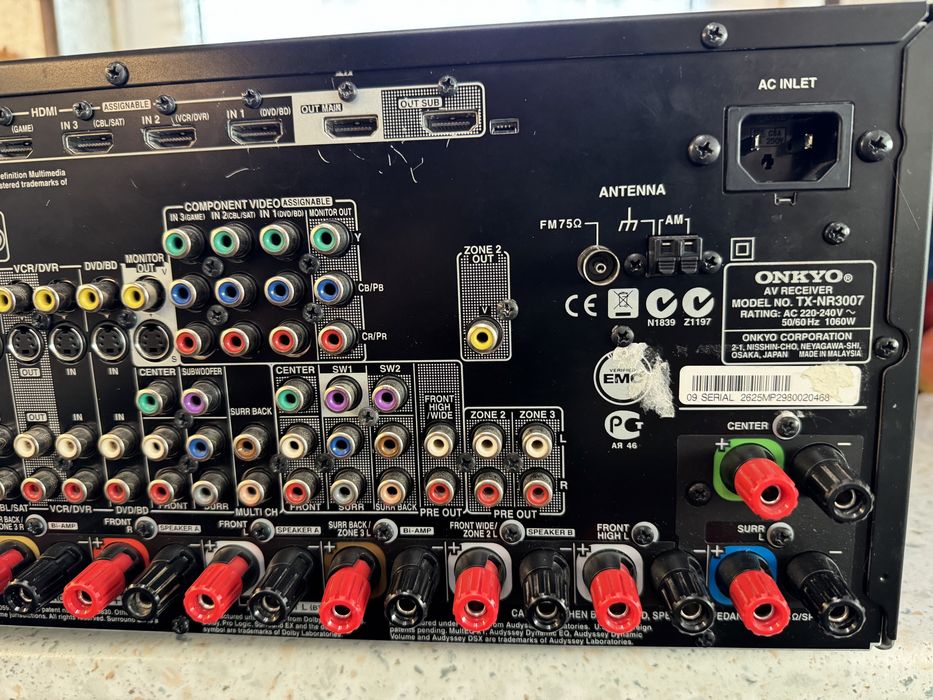 Като нов Onkyo TX-NR3007 25kg