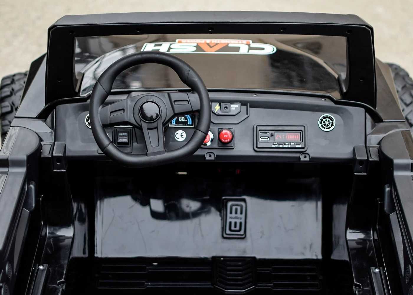 UTV electric pentru copii 3-12 ani , 4x4, 300W, 24V, echipare PREMIUM
