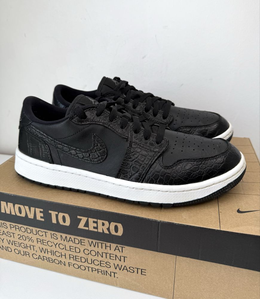 Nike Air Jordan 1 Low Croc Black ( 43) Маратонки