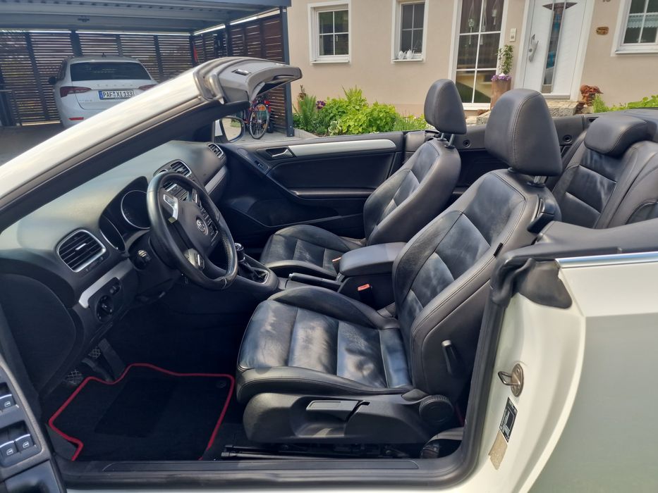 Volkswagen Golf 6 Cabrio 2.0TDI BMT piele