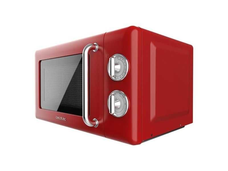 Микровълнова Фурна с Ретро Дизайн Cecotec ProClean 3010 Retro Red, 20L