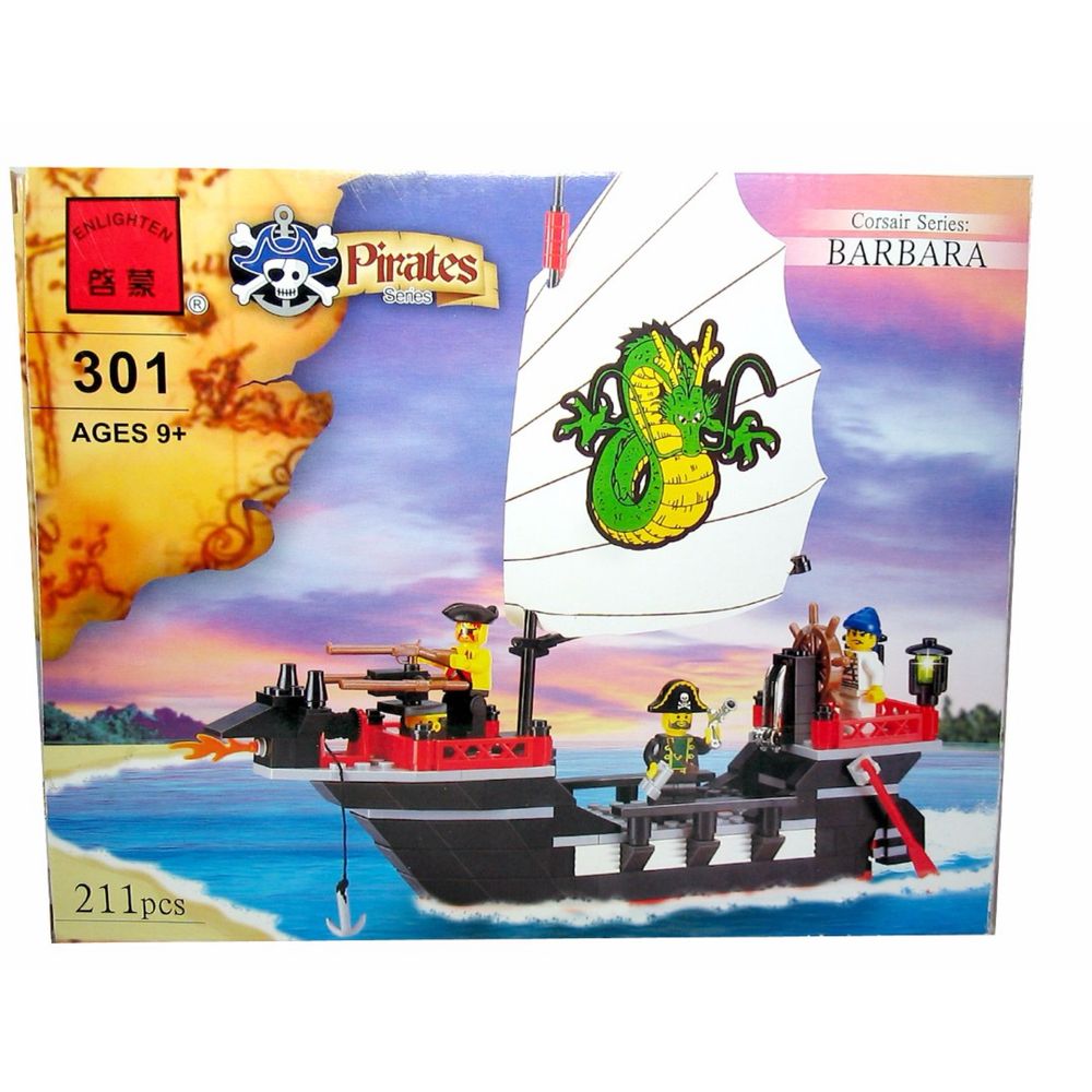 Lego Pirates | Корабль Сингапурских Пиратов