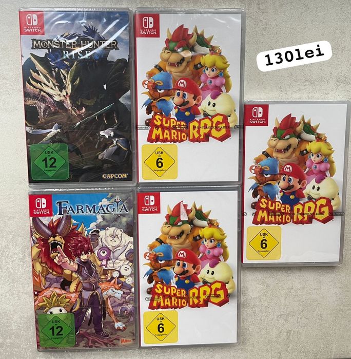 Jocuri Nintendo Switch sigilate