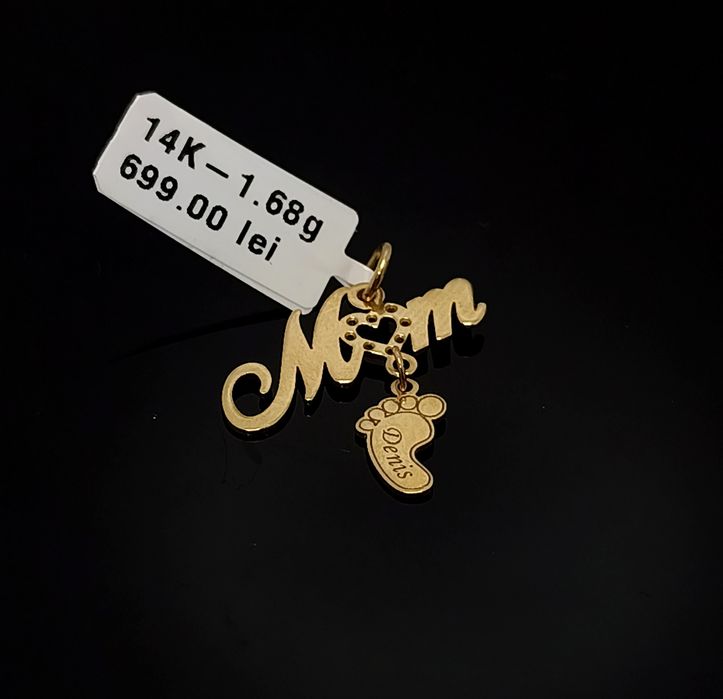 Bijuteria Royal pandantiv din aur 14k 1.68 gr