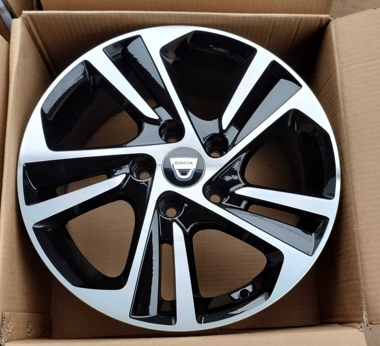Jante Dacia Duster pe R16 Noi - Bicolore cu 5 x 114.3 R16 Negru Crom