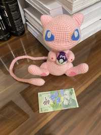 Amigurumi croșetat Pokemonul Mew - transp. gratuit