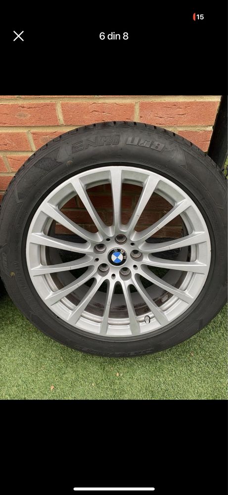 Jante bmw anvelope r18 seria 7 g11 g12  seria 5 g30 g31