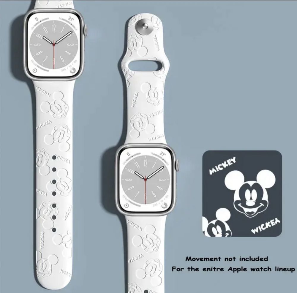 Apple Watch/Mickey Minnie Mouse/.Държач за зарядно