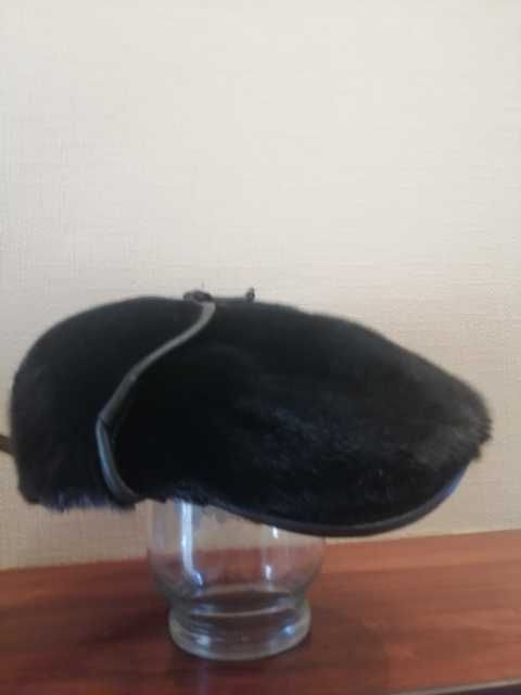 кепка из нерпы мужская