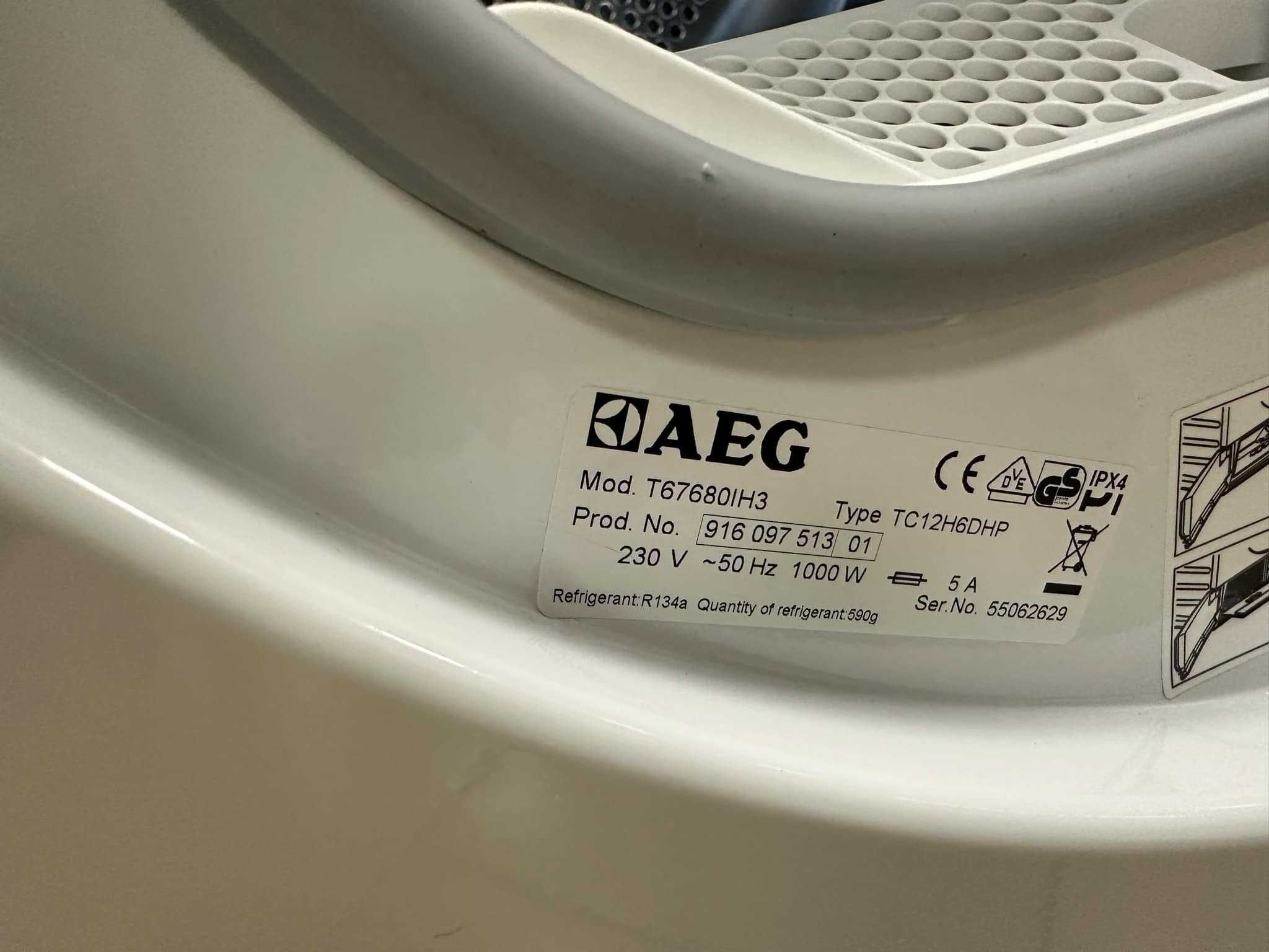 Сушилня AEG T67680IH3 A+++