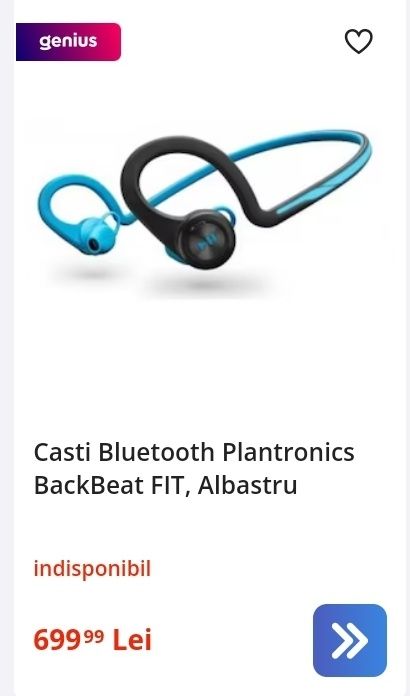 Vand casti plantronics