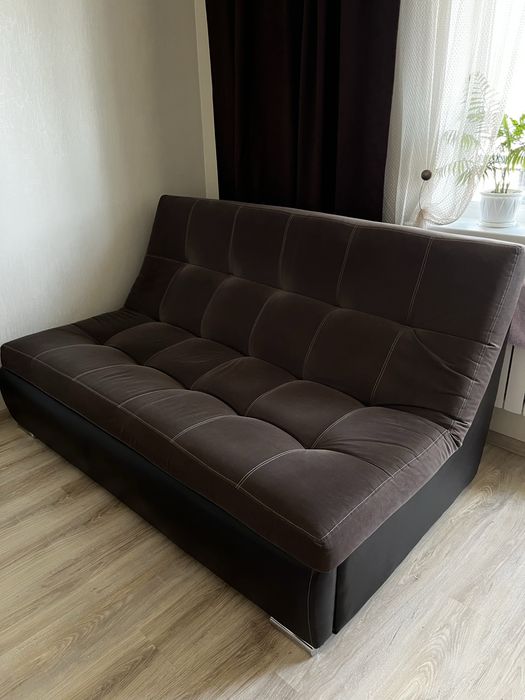 Продам диван с креслом раздвижной с ящиками