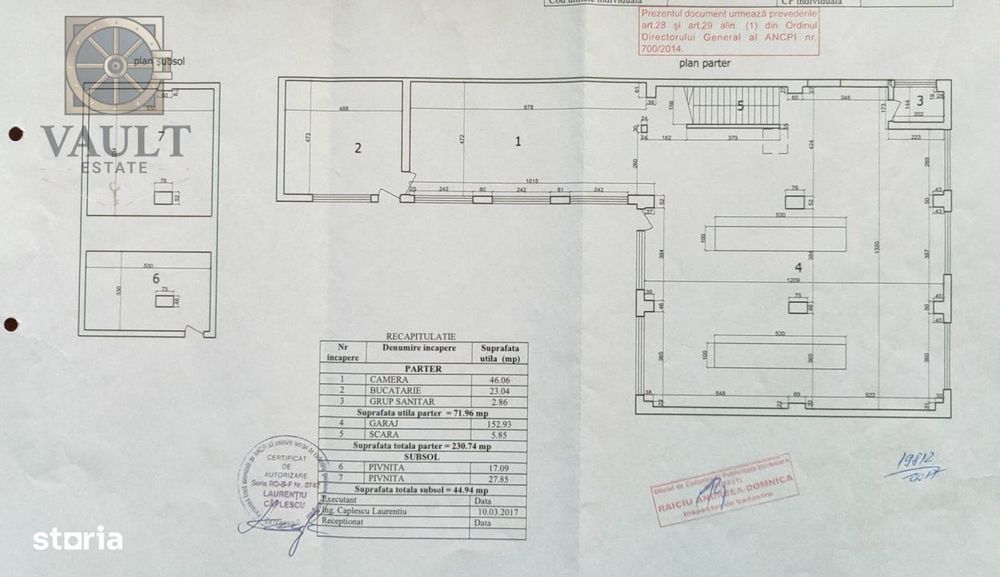 Spatiu pentru activitati lucrative - 300 mp - zona Straulesti, Sect. 1