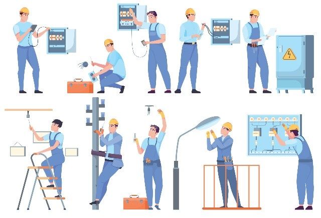 Электрик Энергетик Монтёр Монтажник