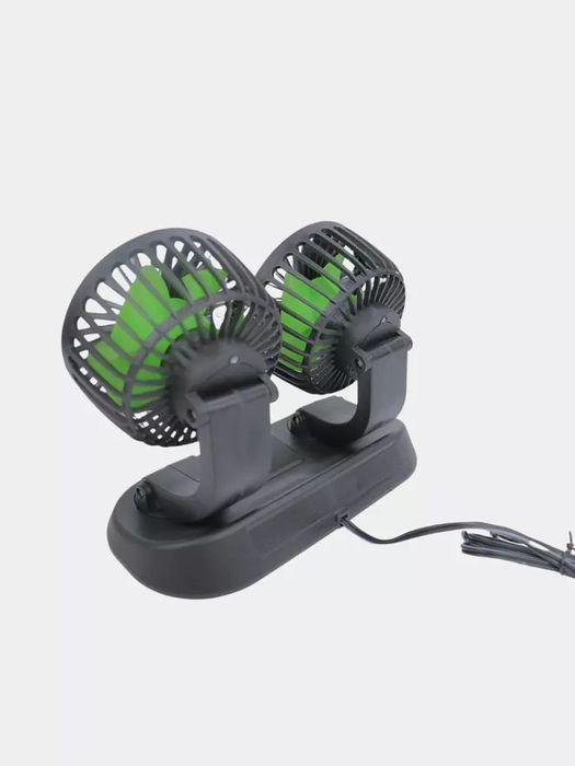 Portativ avtomobil ventilyatori ikkitalik 12v-24v