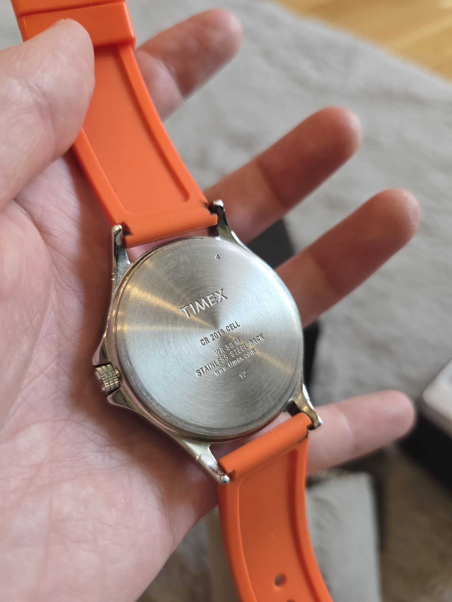 Timex Quartz Orange