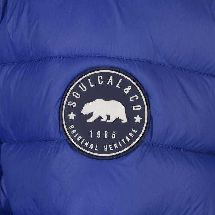 мъжко пухено яке SoulCal Micro Bubble Jacket