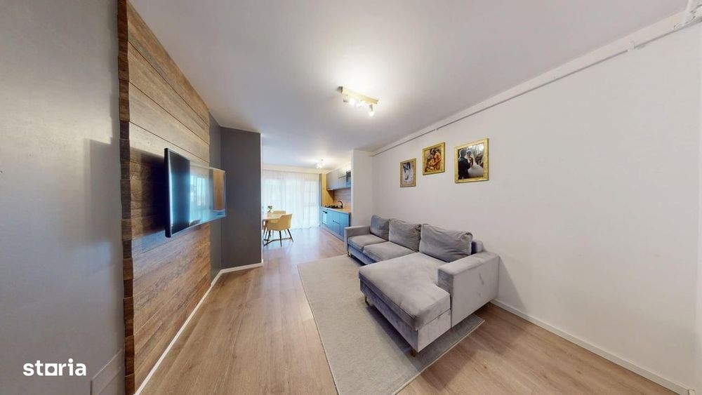 Apartament modern - 3 camere si balcon mare – mobilat+utilat