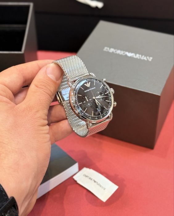 Мъжки часовник Emporio Armani AR11104 Aviator Chronograph