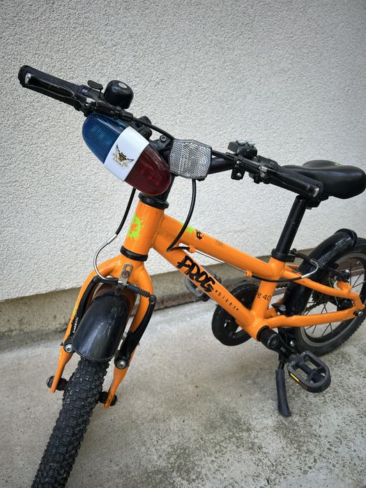 Bicicleta copii 3-4 ani Frog 40 + GRATIS bicileta fara roti