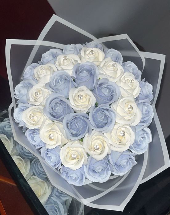 Buchet Trandafiri din Sapun parfumati