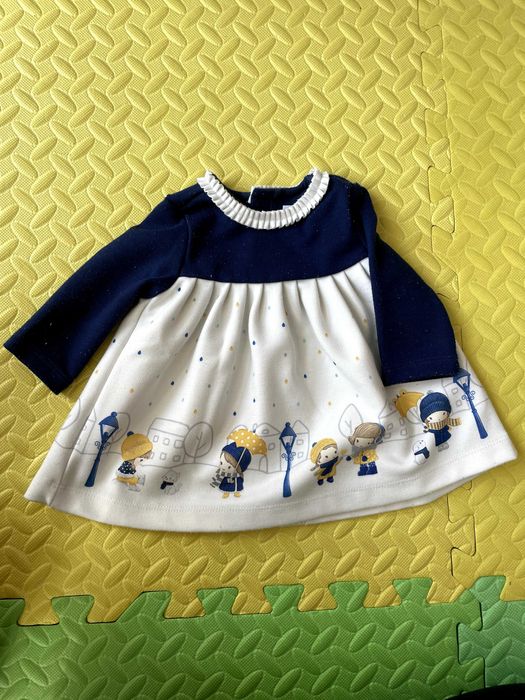 Лот детски дрешки за момиче + космонавт и чувалче за сън 62-68 размер