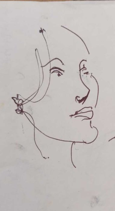 Нарисую вашего врага ( очень страшно )