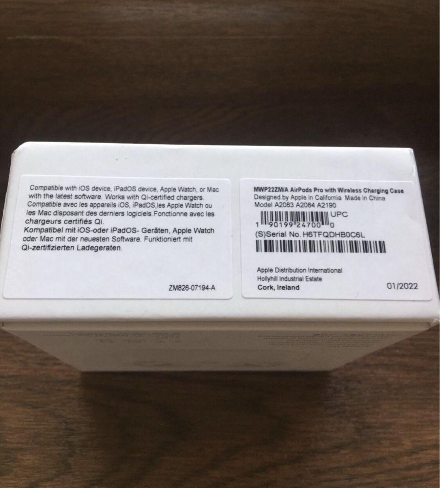 Слушалки AirPods Pro