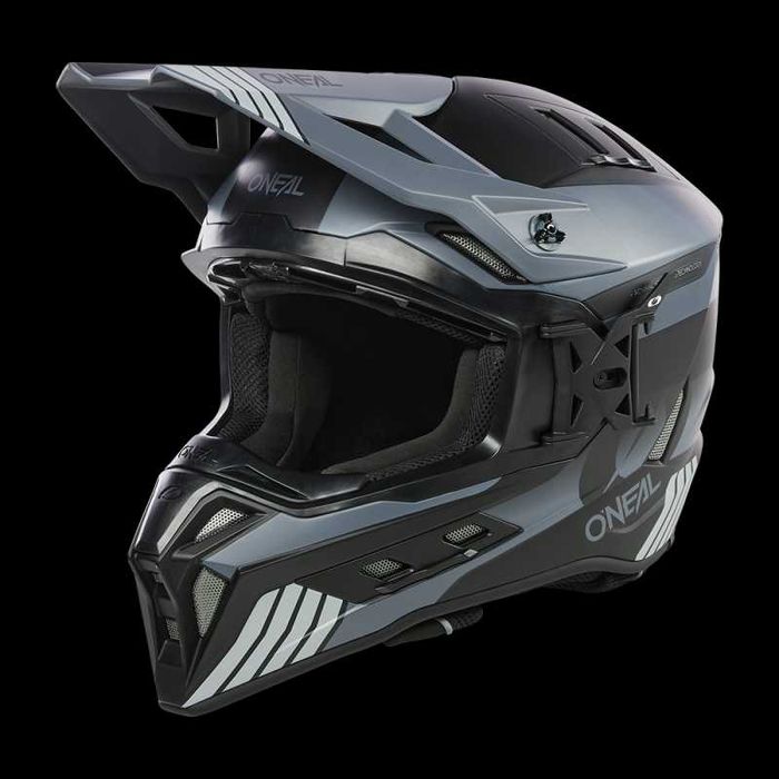 Ендуро каска O'NEAL EX-SRS HITCH BLACK/GRAY V.24 Размери: S,M,L,XL,2XL