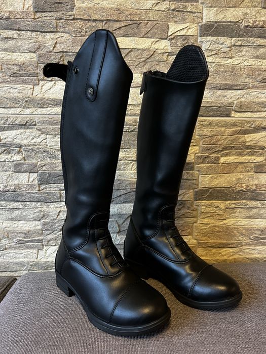 Детски ботуши за езда от веган кожа KIDS FUN