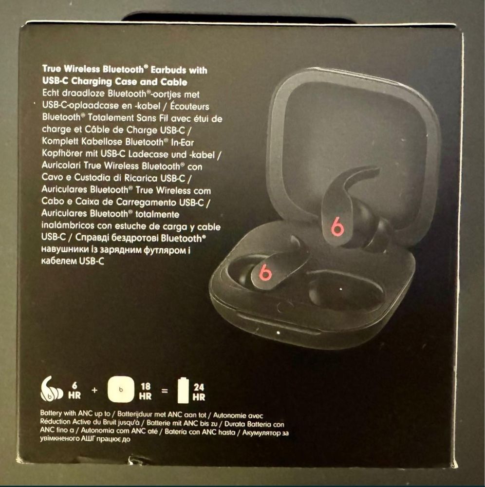 Casti audio in ear Beats Fit Pro, True Wireless, Noise Cancelling Noi