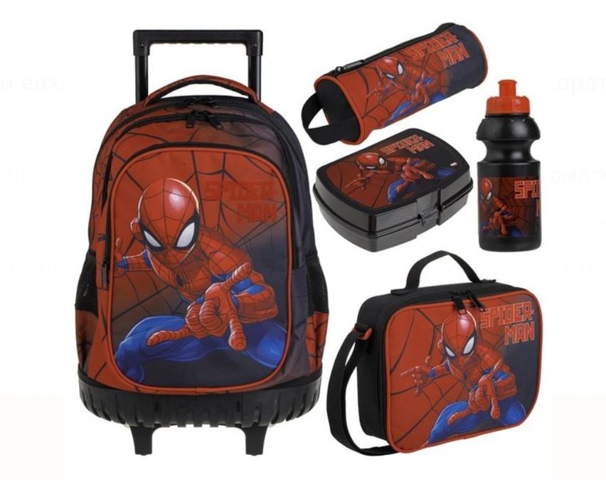 Ученически комплект Spiderman в кутия – 5 части