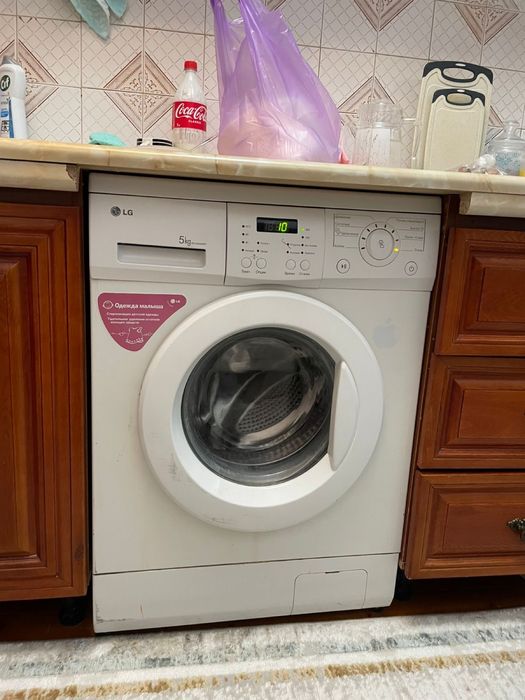 LG 5 кг 2017 белый