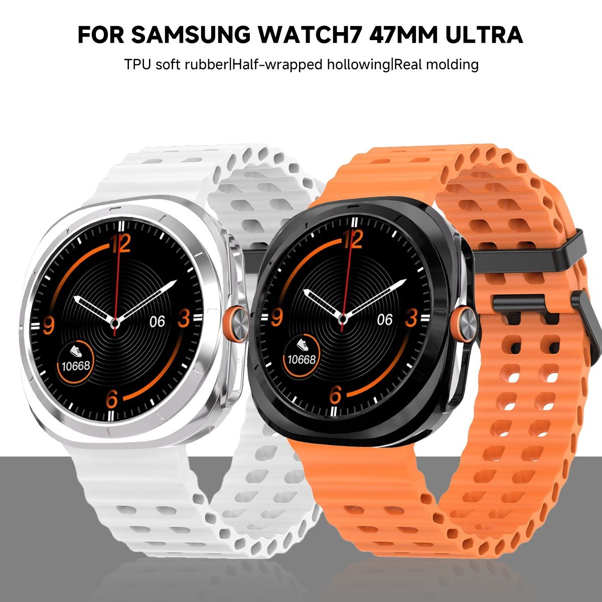 Samsung Galaxy Watch Ultra 47mm. / Мек TPU силиконов бъмпер кейс