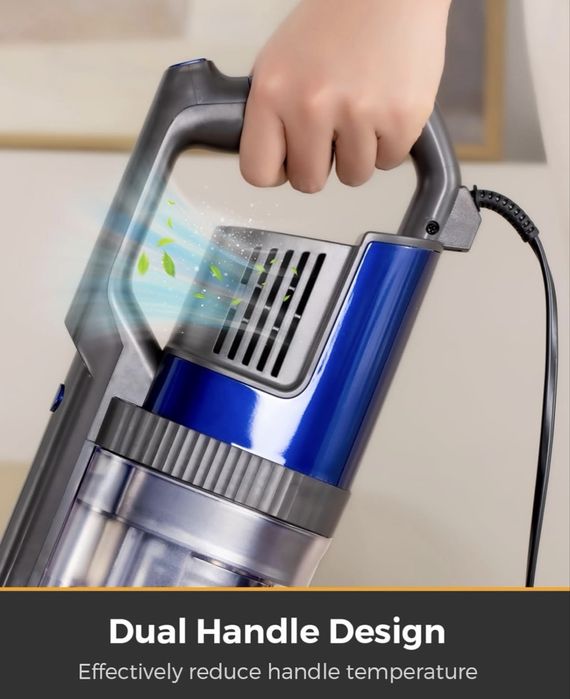 мощна вертикална  прахосмукачка VACTechPro 680W, 32Kpa,