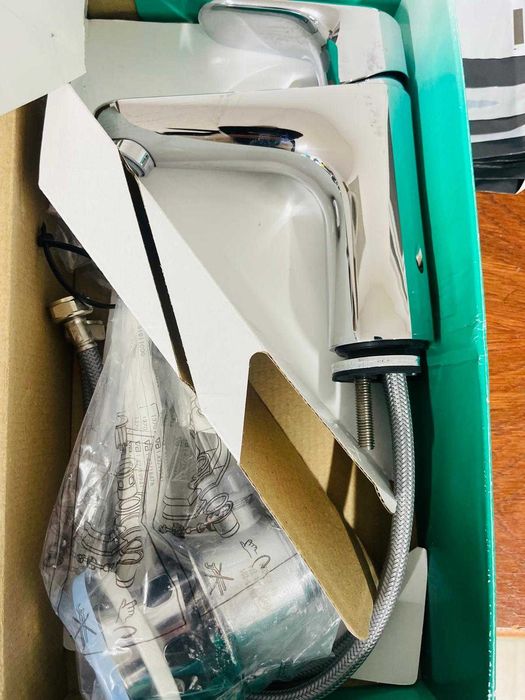 Baterie monocomandă chiuvetă Hansgrohe Focus, argintiu, 31607000