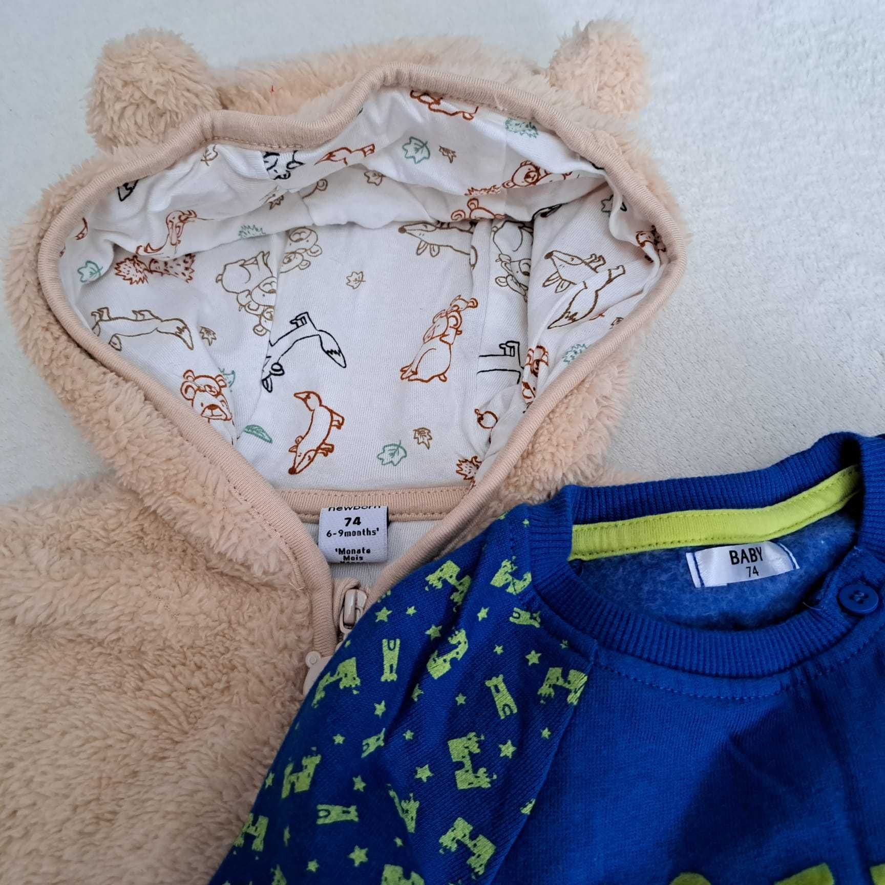 Geaca si bluza marimea 74