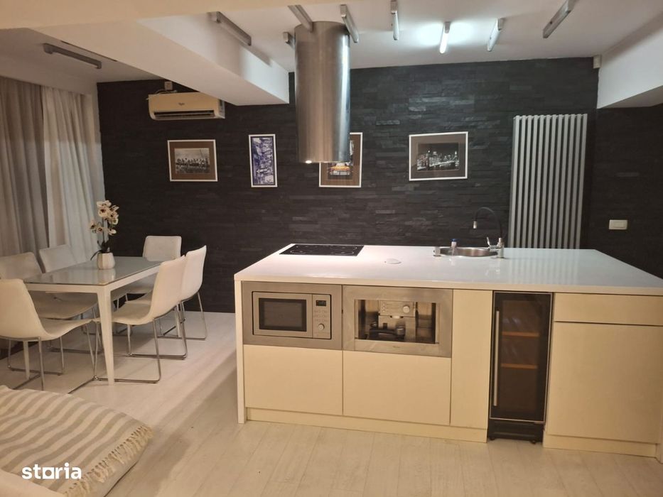 Apartament ultramodern zona centrală, mobilat ,utilat , 93 mp