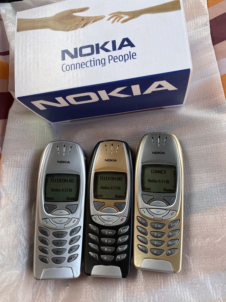 Nokia 6310,6310i ca noi,baterii noi,la cutie,tipla