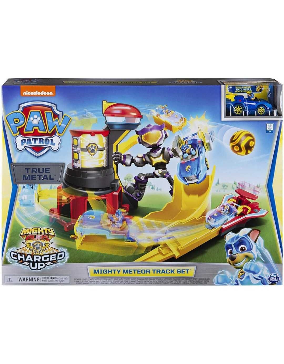 Set joaca Paw Patrol, Patrula cățelușilor, Mighty Meteor, nou