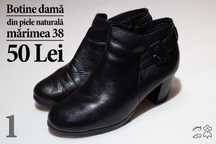 Pantofi de dama din piele naturala