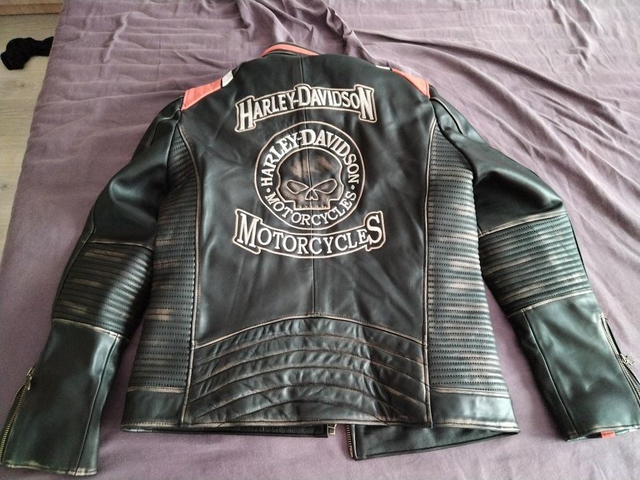 Кожено мото яке harlley davidson