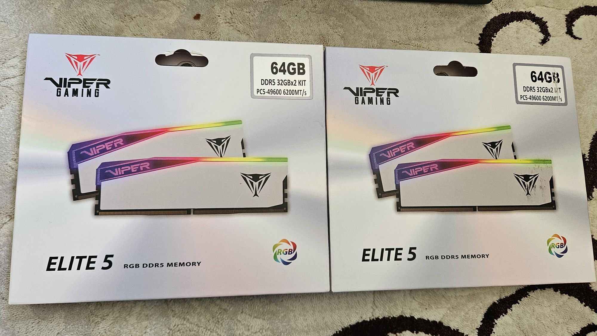 Memorie ddr5 kit 2x32 gb 6200 Viper Elite 5