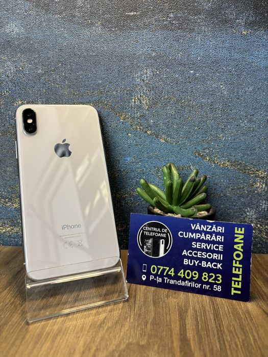 Iphone X/64Gb/Garantie 2Ani Centrul de Telefoane/Rate